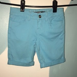 Size 5 Girls Light Blue Shorts George